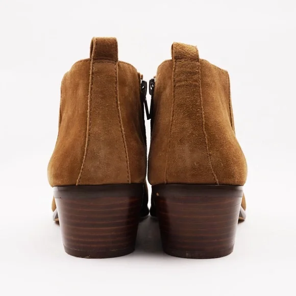 JCREW Size 8 Sawyer Suede Boots in Tan - Picture 5 of 8